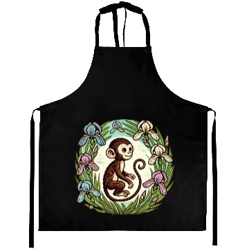 Discover Iris Monkey Aprons