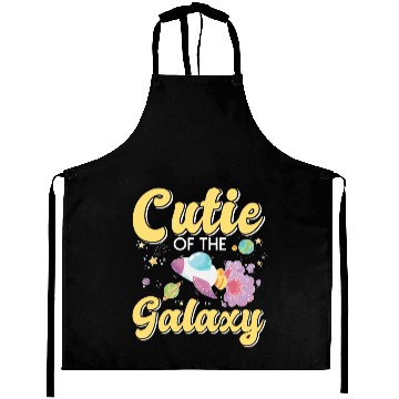 Discover Galactically Sweet: "Cutie Of The Galaxy" Girls, Aprons