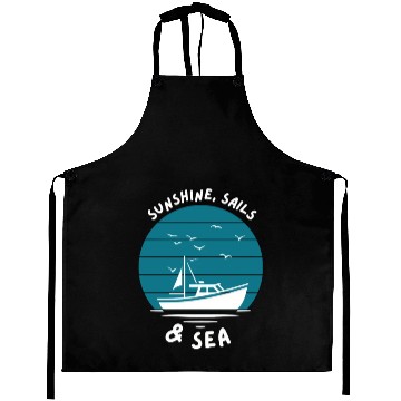Discover Sunshine, Sails & Sea Boat Aprons