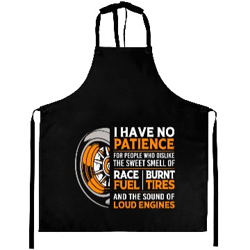 Discover Race Car People Drag Racing Funny Car Aprons