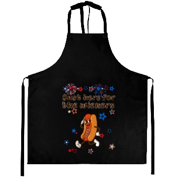 Discover Just Here Wieners Funny Aprons