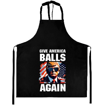 Discover America Trump 2024 Patriotic Republican Aprons