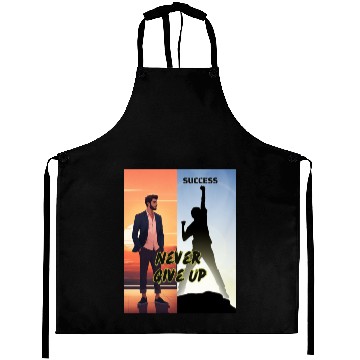 Discover Aprons never give up