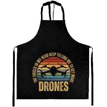 Discover Quadcopter Get More Drones Funny Drone Pilot Aprons