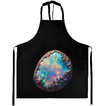 Discover Raw Natural Opal 3D Aprons