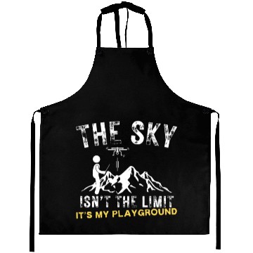 Discover Quadcopter Sky Is Not The Limit Funny Drone Pilot Aprons