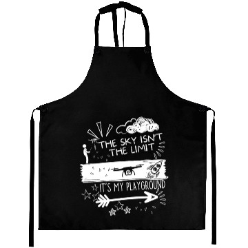 Discover Quadcopter Sky Is Not The Limit Funny Drone Pilot Aprons