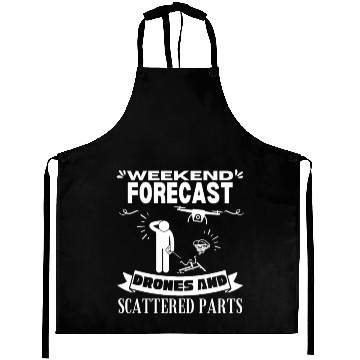 Discover Quadcopter Weekend Forecast Drones Funny Drone Aprons