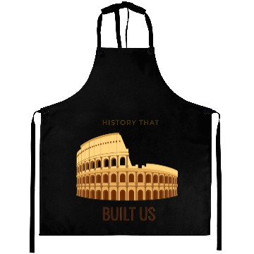 Discover History That Built Us Aprons