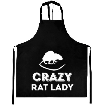 Discover Crazy Rat Lady Aprons - Funny Rodent Lovers Mouse