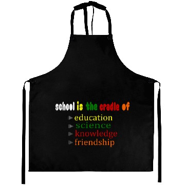 Discover back to school education Aprons