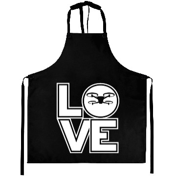 Discover Quadcopter LOVE Funny Drone Pilot Aprons