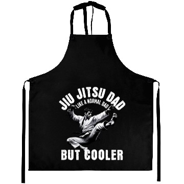 Discover Jiu-Jitsu Dad Aprons BJJ Men Father Vintage