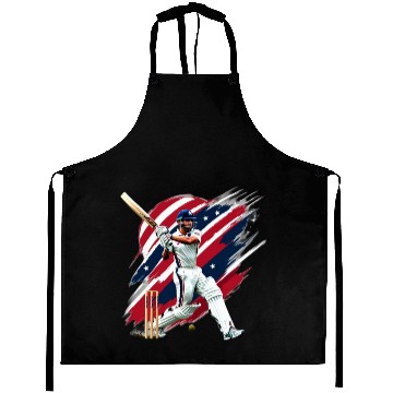 Discover US CRICKET LOVE Aprons