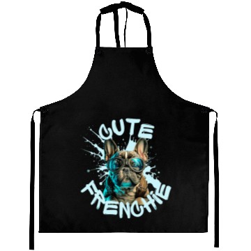 Discover Cute frenchie Aprons