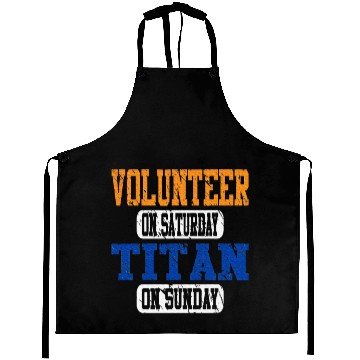 Discover Volunteer and Titan Fun Aprons