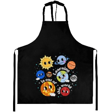 Discover Solar System Learning Science Teacher Aprons