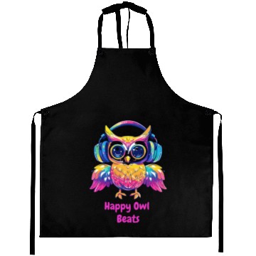 Discover Happy Owl Beats Aprons