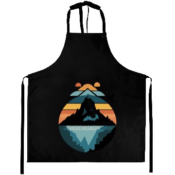 Discover The Mountains Are Calling Classic Aprons