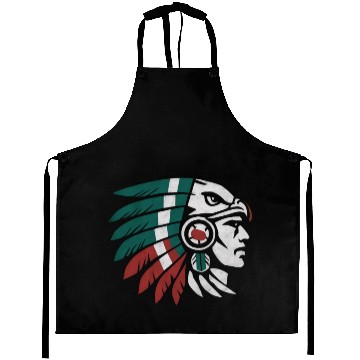 Discover Aztec Warrior Indigenous Mexican Aztec Jaguar Aprons