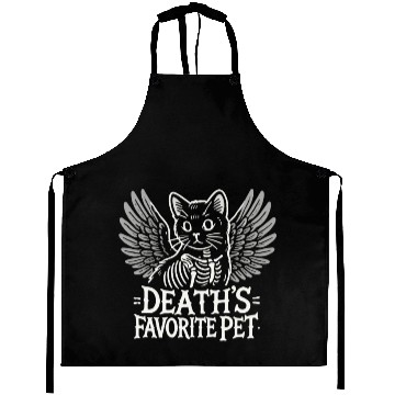 Discover Gothic Emo Cat Design For Cat Lovers And Aprons