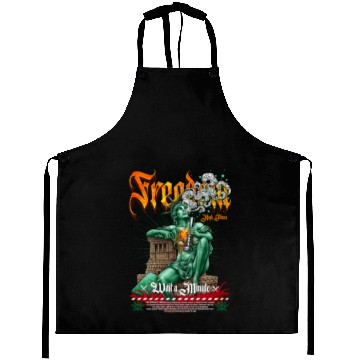 Discover statue of liberty smoking #2 Aprons