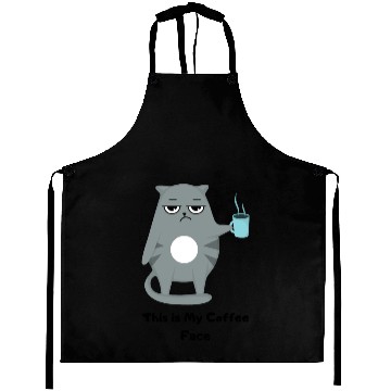 Discover This is my coffee face Aprons