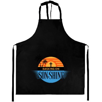 Discover Basking on Sonshine Summer with Jesus Aprons