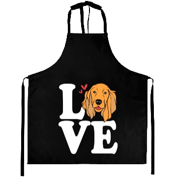 Discover I Love Cocker Spaniel For Cocker Spaniel Dad Aprons