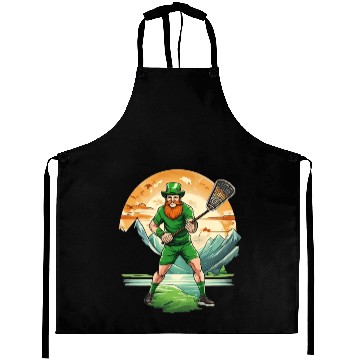 Discover St. Patrick's Day Shamrock St Paddy's Day Lacrosse Aprons
