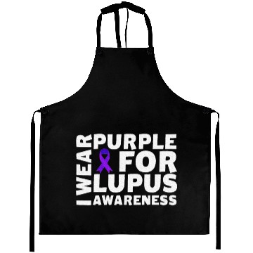 Discover I Wear Purple For Lupus Awareness Month Lupus Aprons