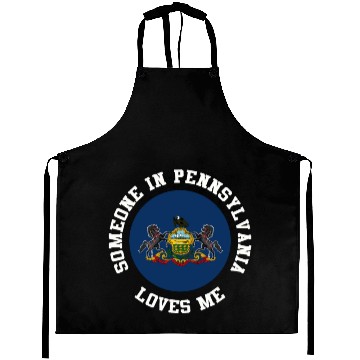 Discover Someone In Pennsylvania Loves Me Aprons
