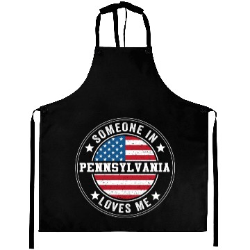 Discover Someone In Pennsylvania Loves Me Aprons