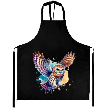 Discover Barking Owl in Flight Aprons