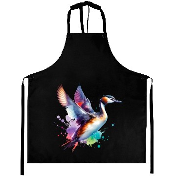 Discover Australasian Grebe in Flight Aprons