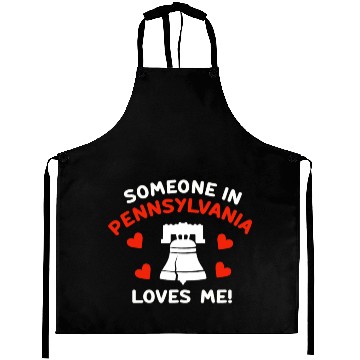 Discover Someone In Pennsylvania Loves Me Aprons