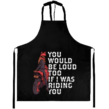 Discover Cheeky Motorcycle Aprons