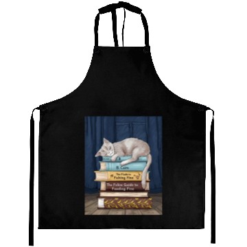 Discover How to Chill Like a Cat Classic Aprons 4