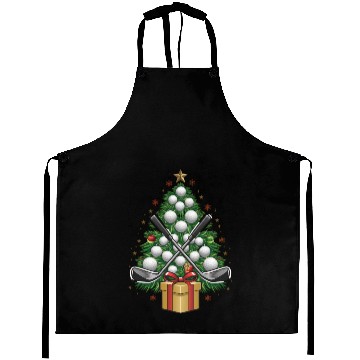 Discover Golf Equipment Christmas Tree Christmas Golf Aprons