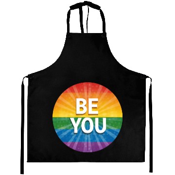 Discover LGBTQ Be You Aprons