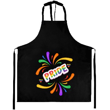 Discover LGBTQ pride month 2024- pride Rainbow Aprons