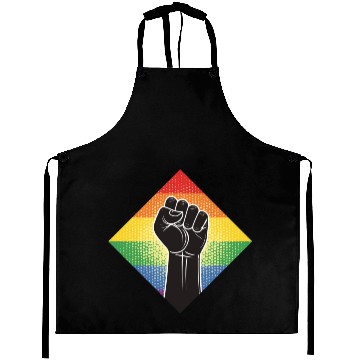 Discover LGBTQ Rights Fist Aprons