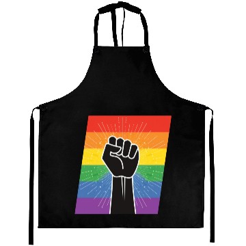 Discover LGBTQ Rights Fist Aprons