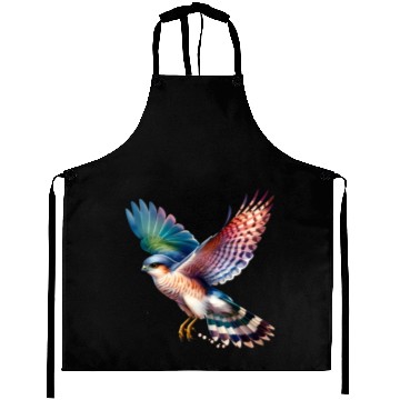Discover Collared Sparrowhawk in Flight Aprons