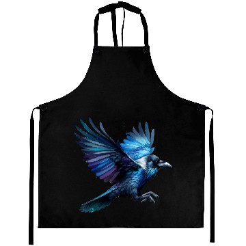 Discover Raven in Flight Aprons