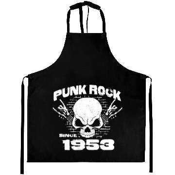 Discover Punk Rock Since 1953 - Skull Rock Hands 71st Aprons
