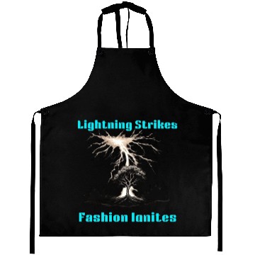 Discover Unleashed Force: Lightning Bolt Strikes Aprons