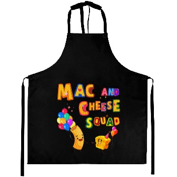 Discover Macaroni And Cheese Mac Cheese Squad Lover Aprons