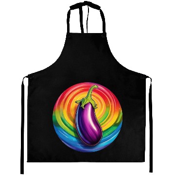 Discover LGBTQ Eggplant Aprons