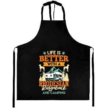 Discover Camper LIFE IS BETTER WITH A RHODESIAN Aprons